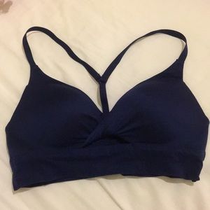Wireless Navy Bra